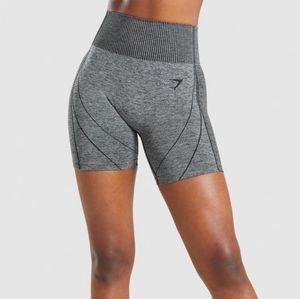 Gymshark Hyper Amplify Shorts- Black Marl/Black